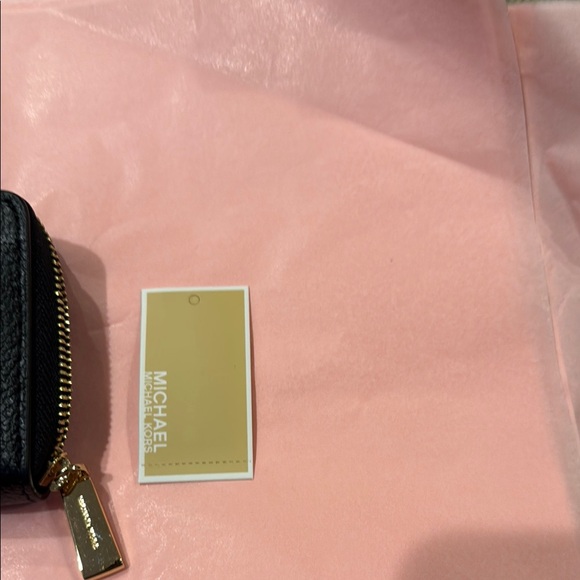 Michael Kors Black Leather Wallet - Picture 3 of 13